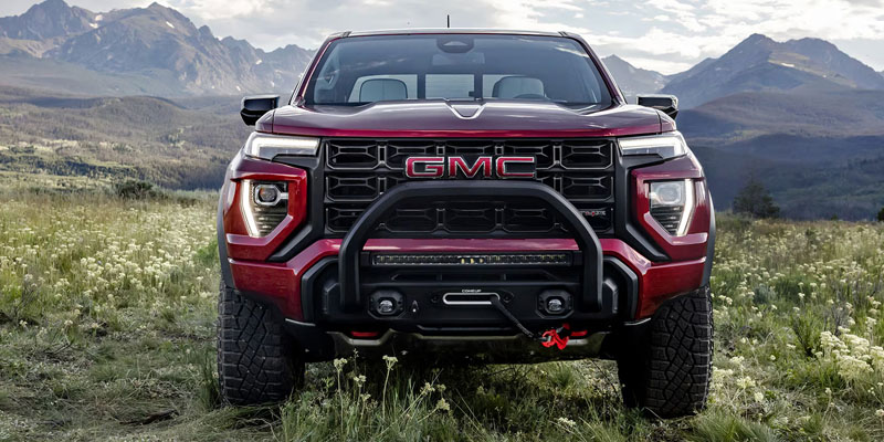Red 2026 GMC Canyon