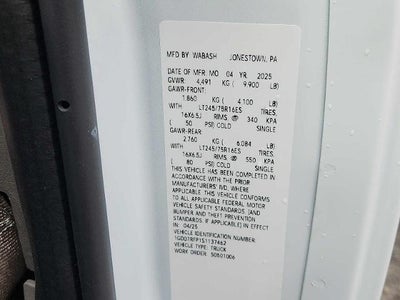 2025 GMC Savana Cutaway 3500 Base