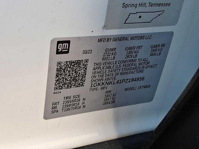 2023 GMC Acadia SLE