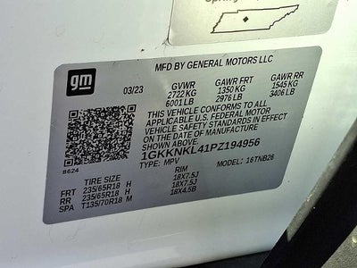 2022 GMC Acadia SLE