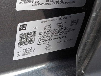 2022 GMC Sierra 1500 Limited Elevation