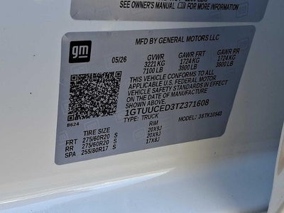 2026 GMC Sierra 1500 Elevation