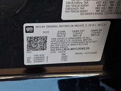 2024 GMC Sierra 1500 Elevation