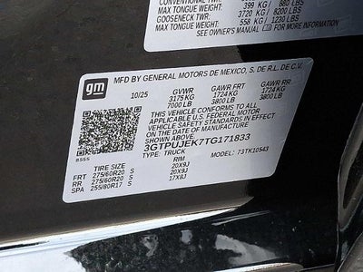 2026 GMC Sierra 1500 Elevation