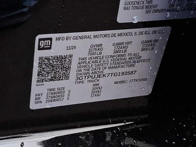 2026 GMC Sierra 1500 Elevation