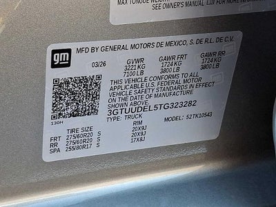 2026 GMC Sierra 1500 SLT