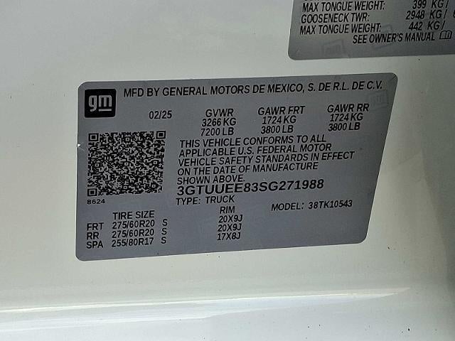 2025 GMC Sierra 1500 AT4